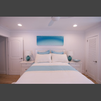 Simplicity - 60x20 canvas over queen bed