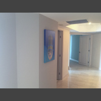 Queen Triggerfish Attack canvas