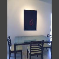 Red Ribbon 45x30 aluminum