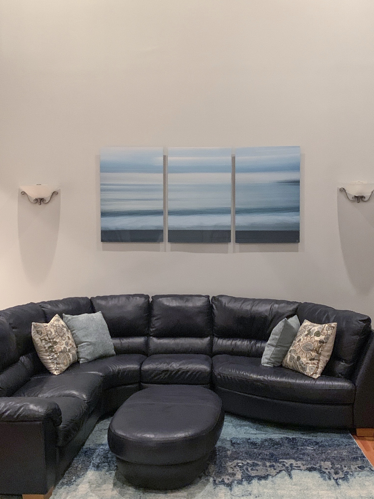 Flocean 8 - 72x36 Aluminum Triptych